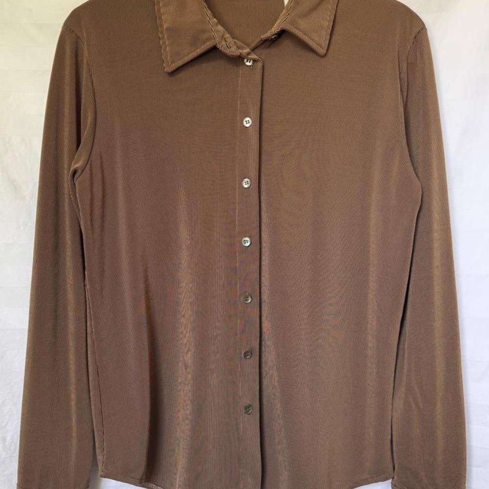 Vintage Ann Taylor Button Up Shirt Size M